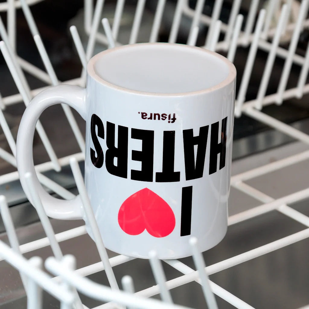 Tasse « I love haters » – Fisura – vue 6