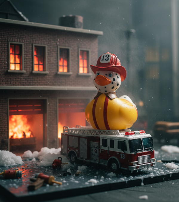 Brandweer Dalmatiër Eend