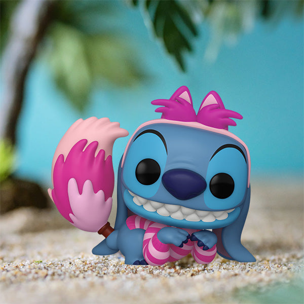 Pop! Stitch as the Cheshire Cat
