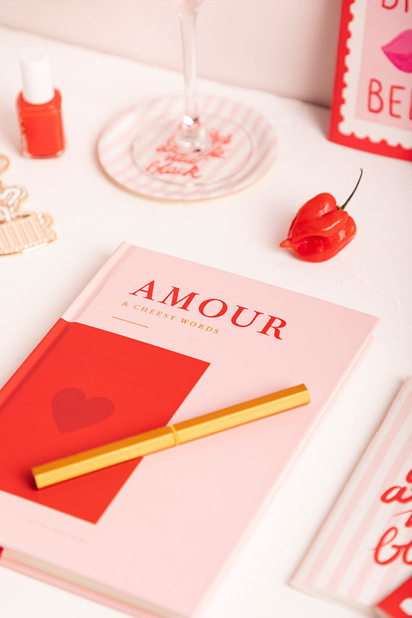 Amour - Hardcover notebook A5
