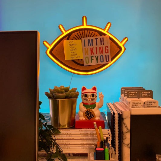 Tableau LED en Liège - Œil