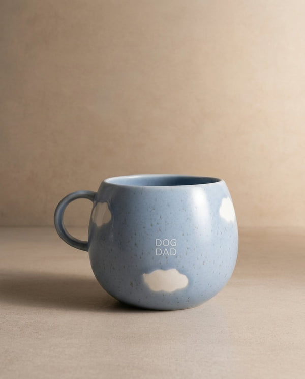 Cloud Mug 500ml Chien Papa Blanc