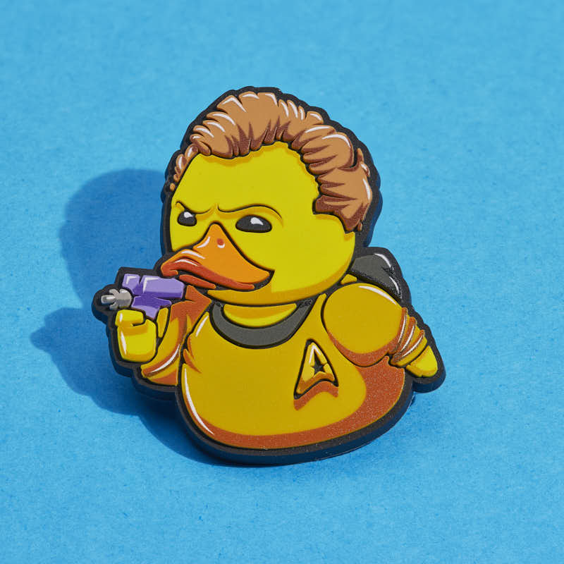 TUBBZ Star Trek James T. Kirk – rubberen pin