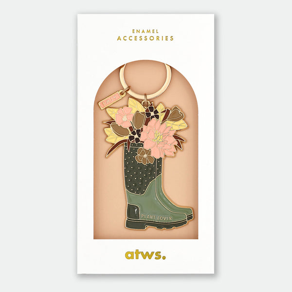 Plant Lover Boots - Keychain