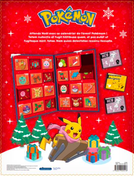 Pokémon adventskalender - 24 minigidsen