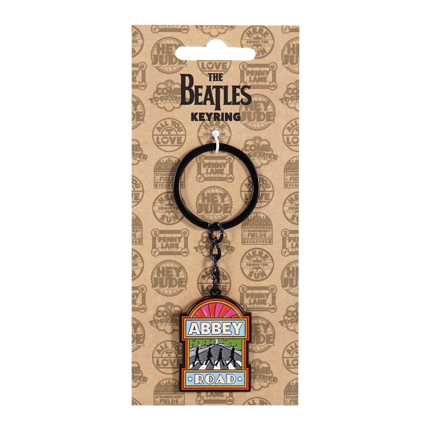 The Beatles Abbey Road Keychain