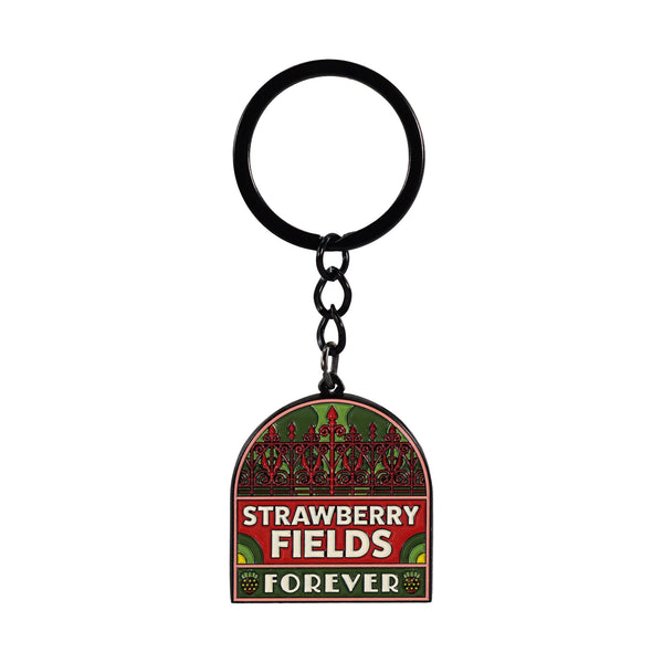The Beatles Strawberry Fields Keyring