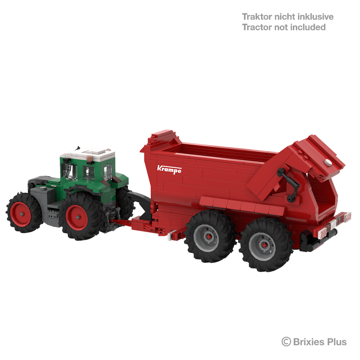 BRIXIES Plus Krampe Halfpipe Dump Truck in Gift Box