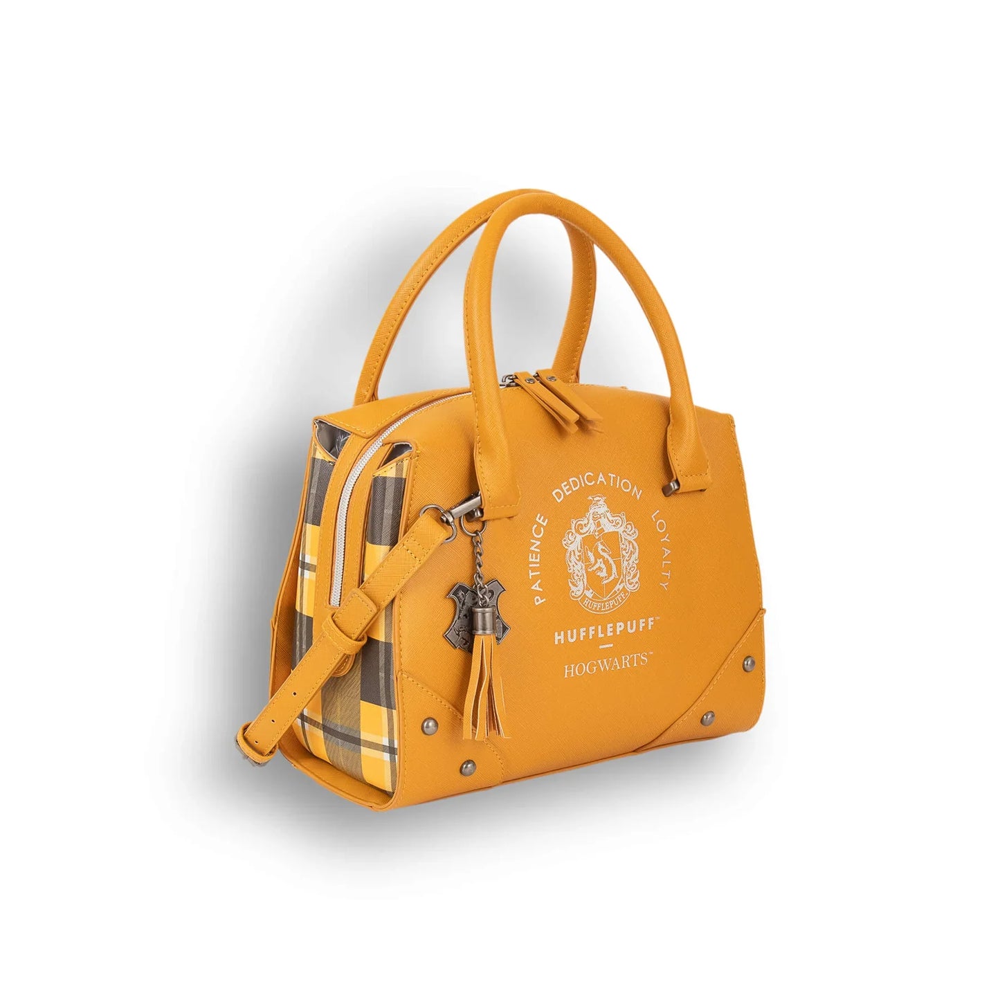 Harry Potter Luxury Plaid Handbag - Hufflepuff