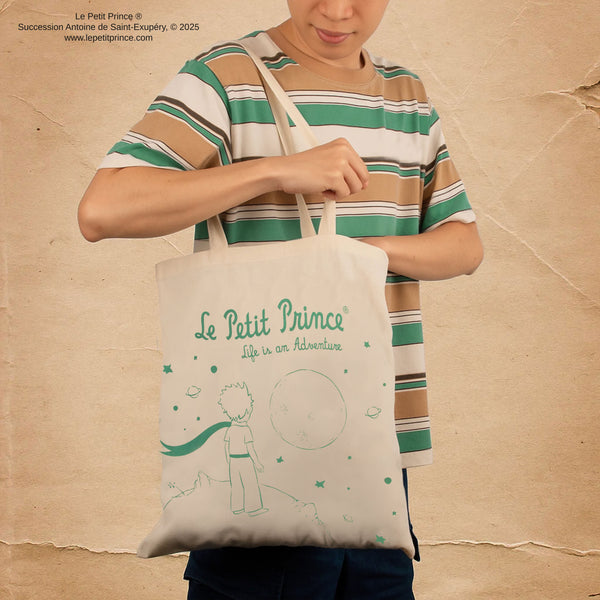 Moonlight Mirage Cotton Tote Bag