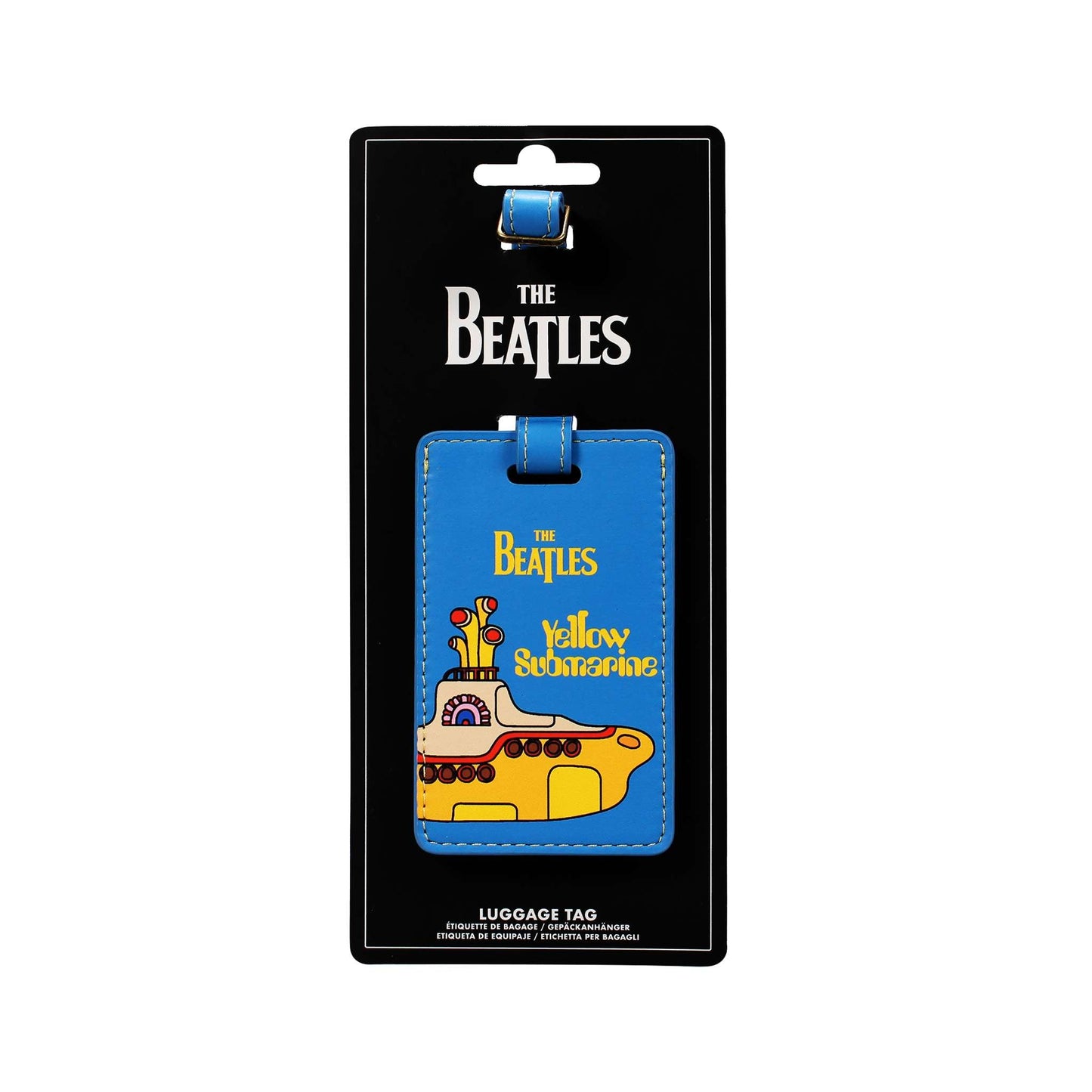 Luggage tag The Beatles Yellow Submarine