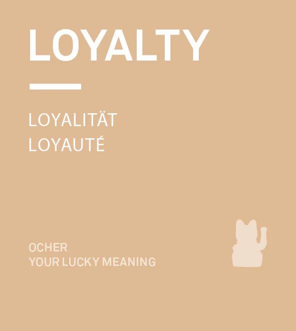 Ocher Lucky Cat