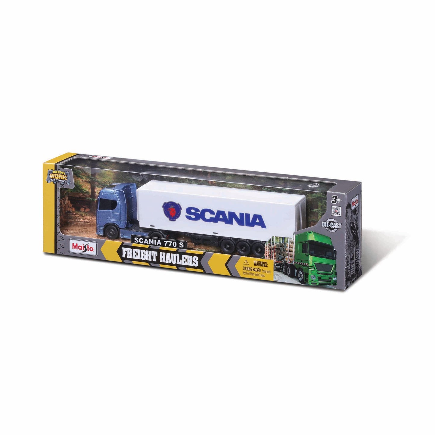 MINIATURE WORK MACHINES SCANIA S730 GOODS TRANSPORTER ASSORTMENT