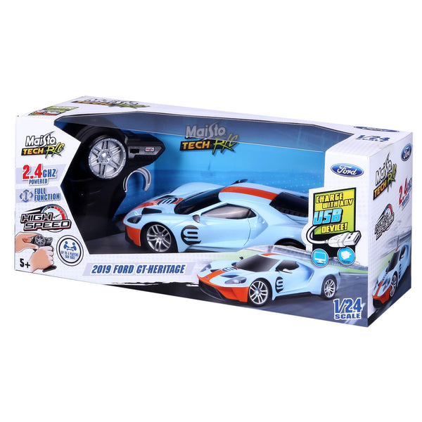 FORD GT HERITAGE 2,4 GHz, 1:24, radiocommandée haut de gamme