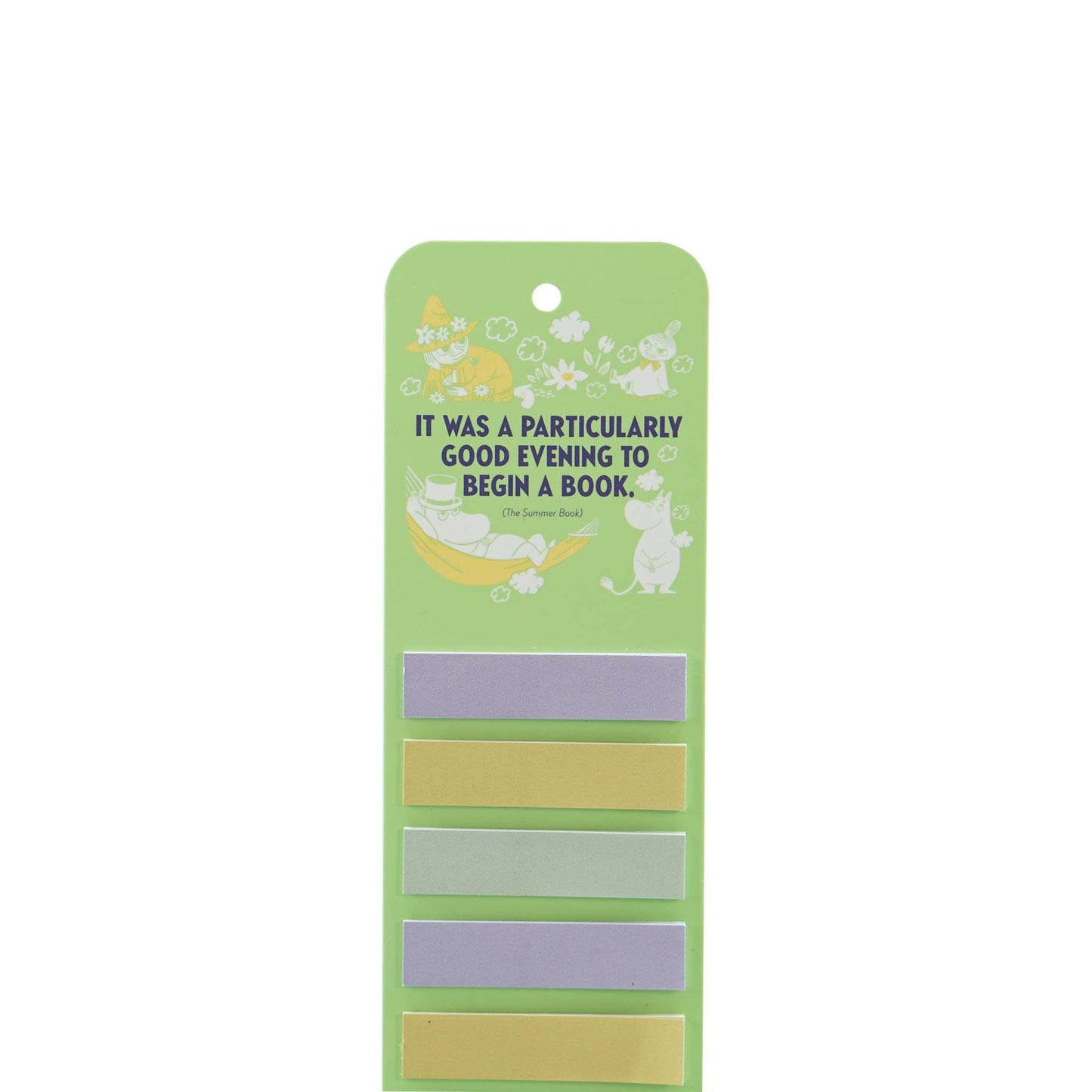 Moomin Daydreaming Bookmark with Sticky Tabs