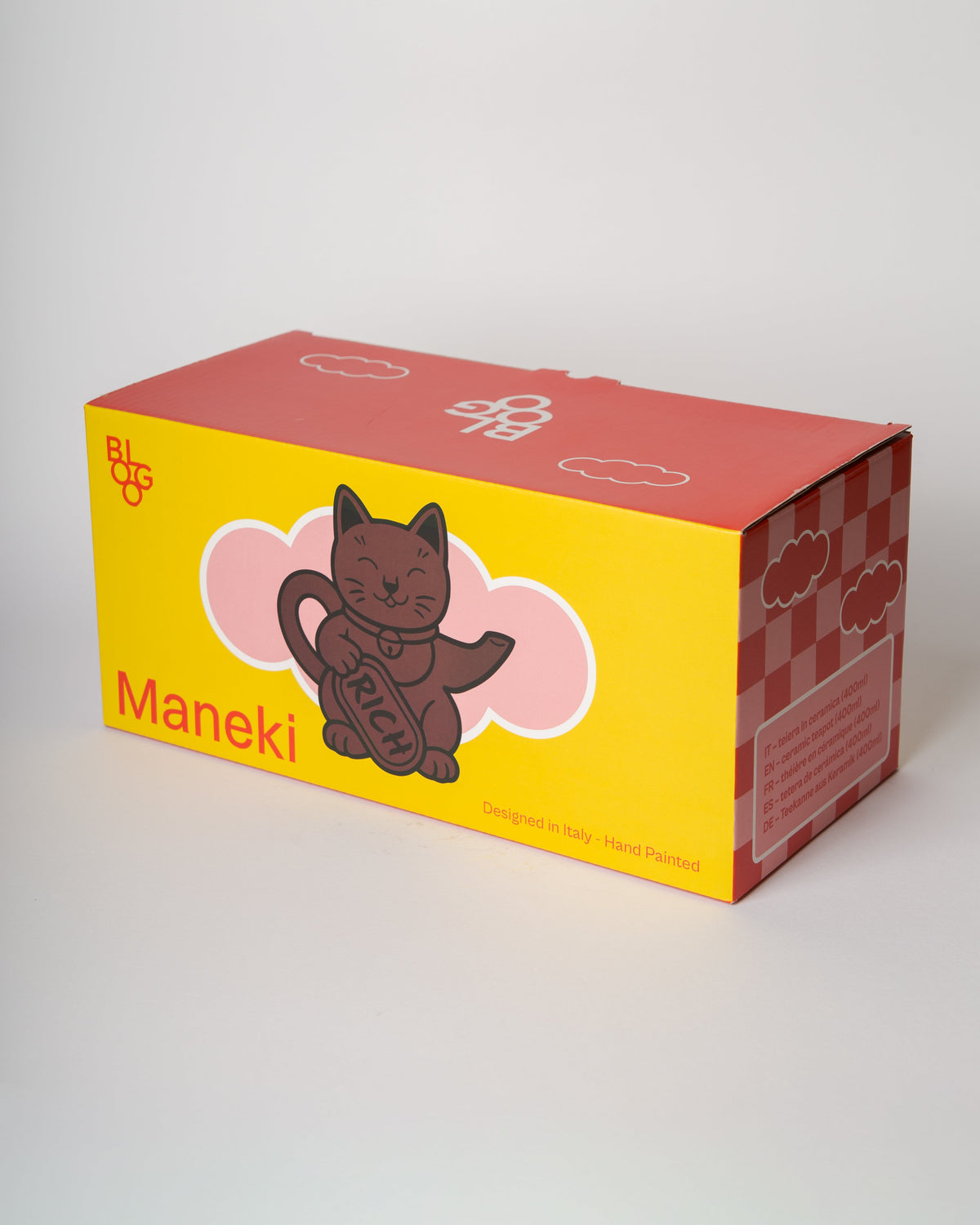 Théière Chat Chanceux Noir