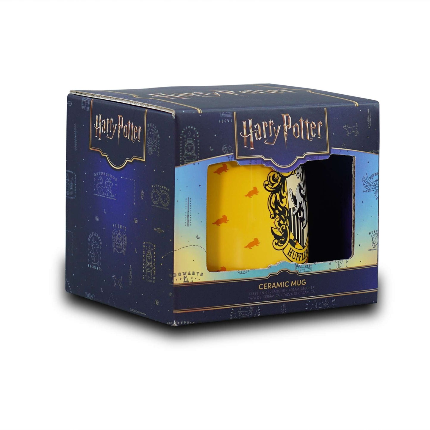 Harry Potter Hufflepuff Oval Mug – 370 ml