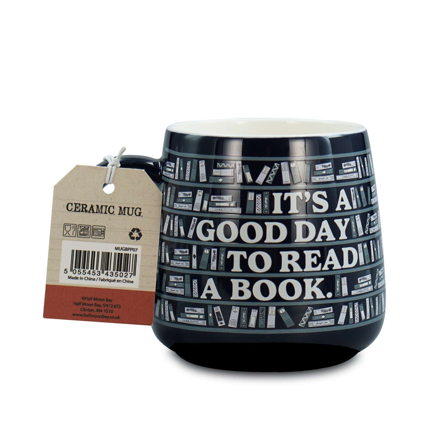 Oval Mug It's A Good Day To Read A Book – 370 ml