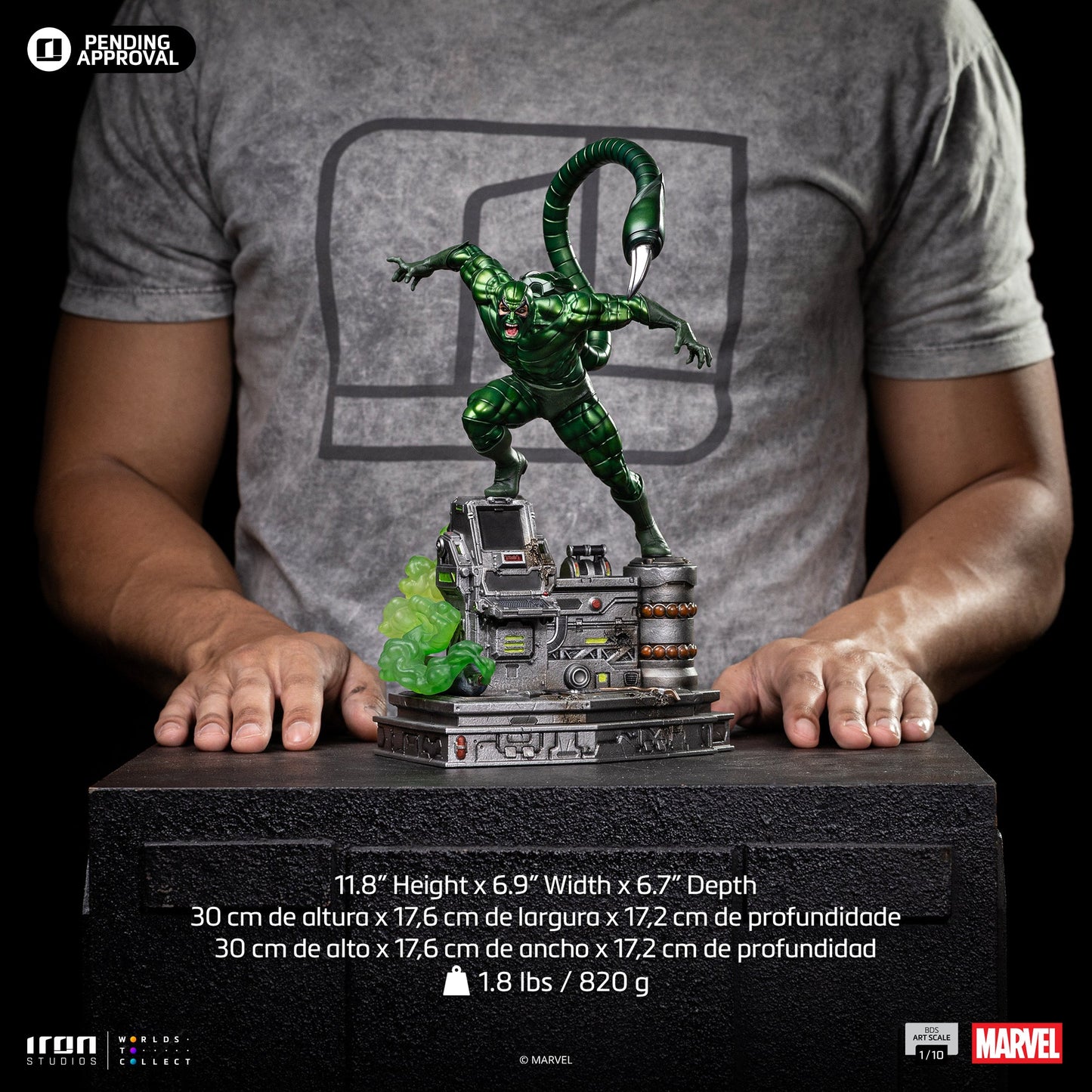 Pre-Order - Scorpion Statue - Spider-Man vs Villains Diorama - BDS Art Scale 1/10 - Iron Studios