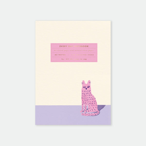 Lonely Cat - Notebook A5
