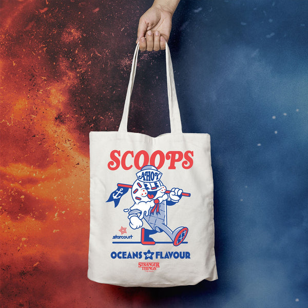 Tote Bag Stranger Things - Scoops Ahoy