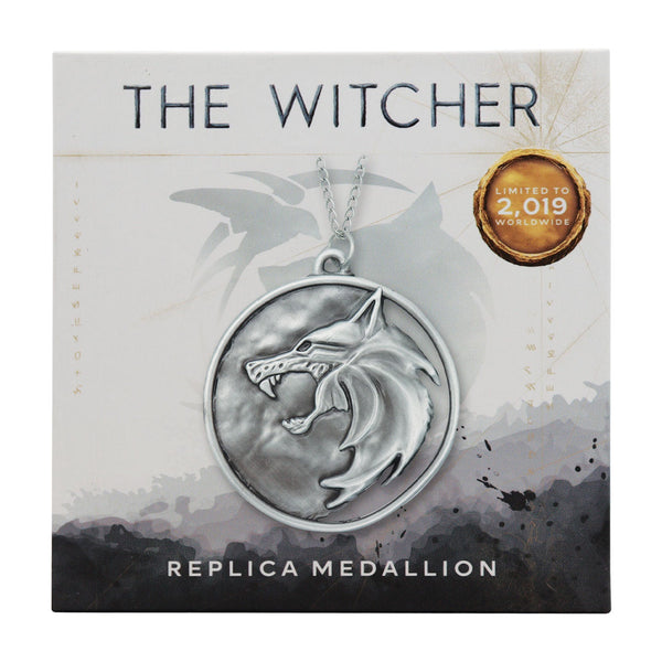 Médaillon collector The Witcher - Geralt's