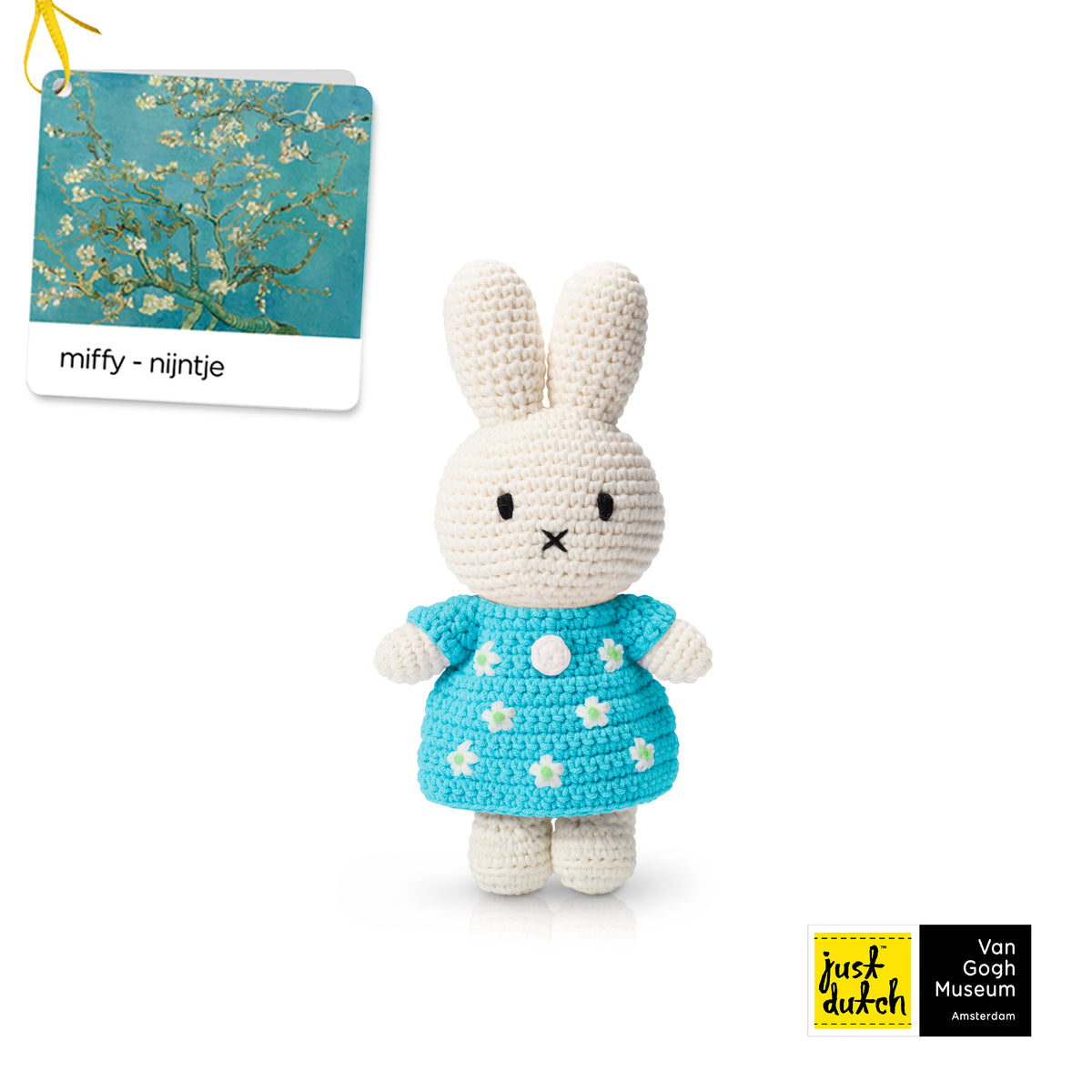 Peluche Miffy - Robe l'Amandier en fleurs