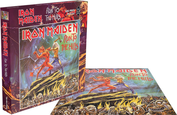 Puzzel Iron Maiden - Ren naar de heuvels