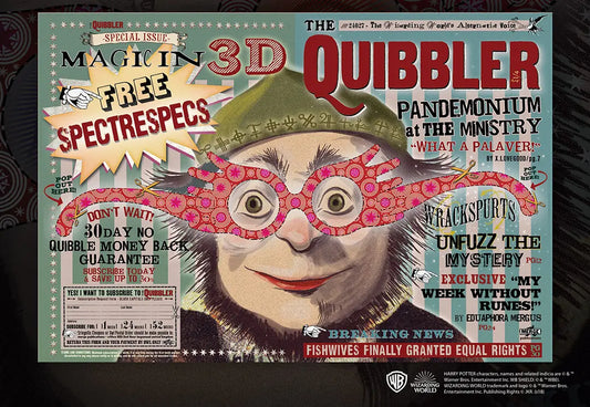 Harry Potter Puzzle - Cover of the Quibbler Magazine