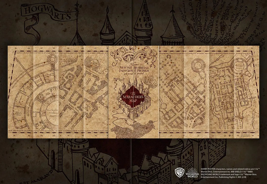 Harry Potter Puzzle - Marauder's Map