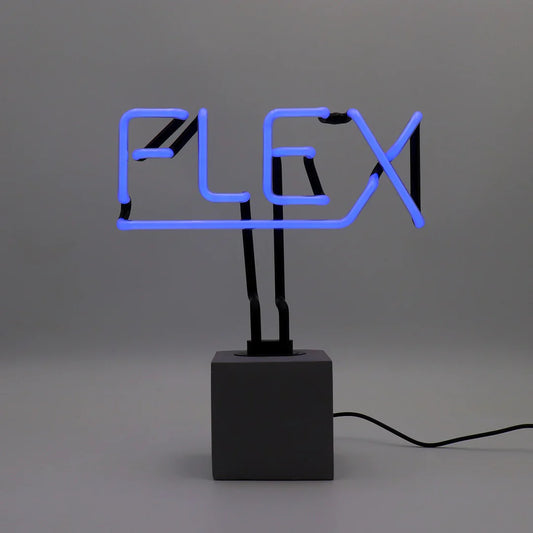 Neon Flex Blue Lamp