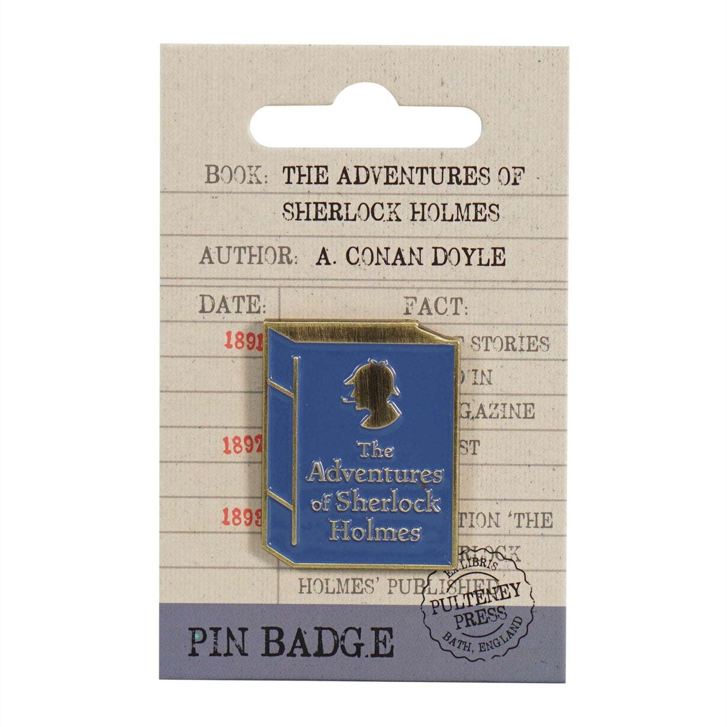 Pulteney Press Sherlock Holmes Pin