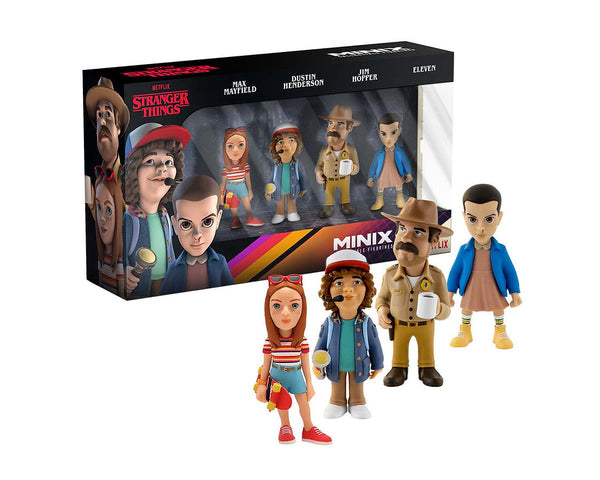 Set van 4 figuurtjes - Stranger Things