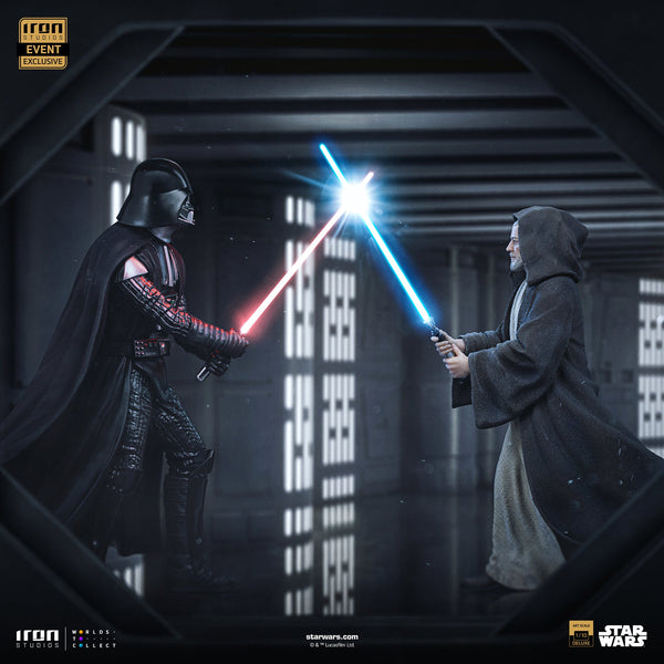 Statue Darth Vader vs Obi-Wan Kenobi (CCXP Event Exclusive 2025) - Star Wars - Art Scale 1/10