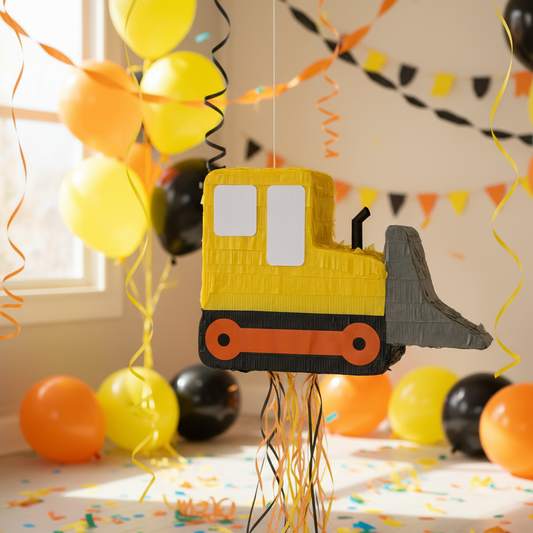 Piñata-bouwvoertuigen