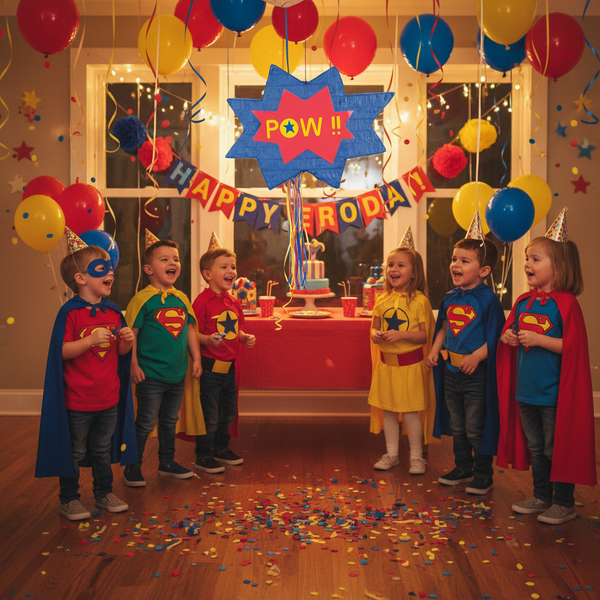 Superhelden Piñata