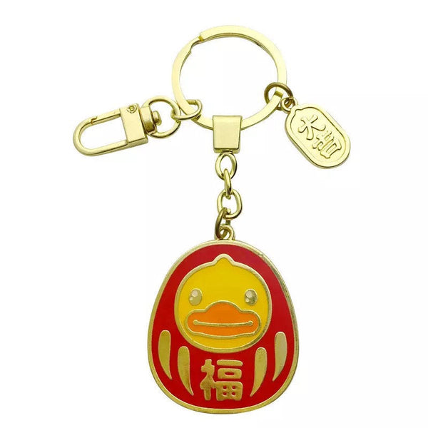 Daruma eend sleutelhanger