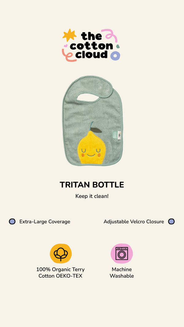 Frottee-Bib Lola Lemon