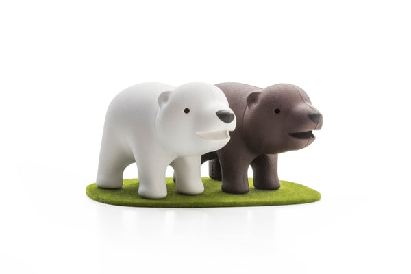 Sel et Poivre Frères Ours Qualy | Boutique d'objets cadeaux designs