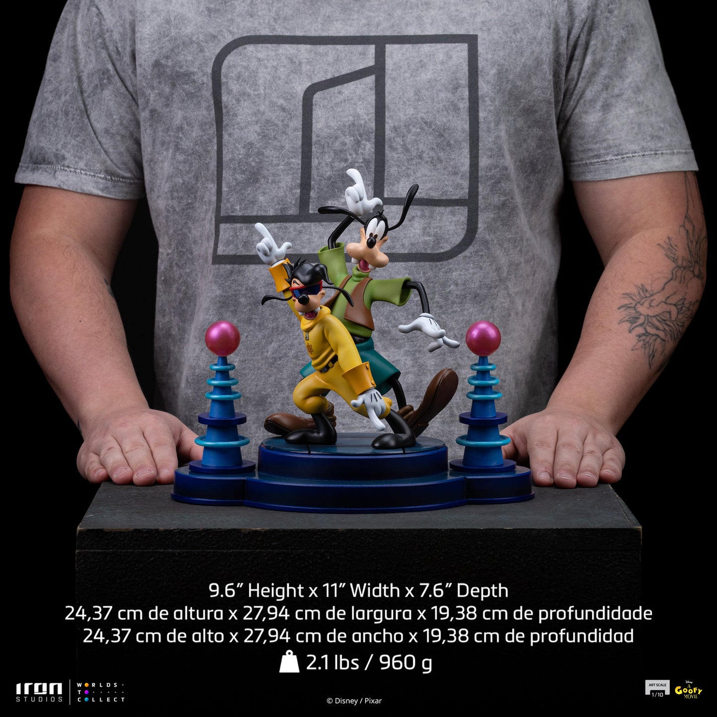 Pre-Order - Goofy and Max Statue - A Goofy Movie - Art Scale 1/10 - Iron Studios