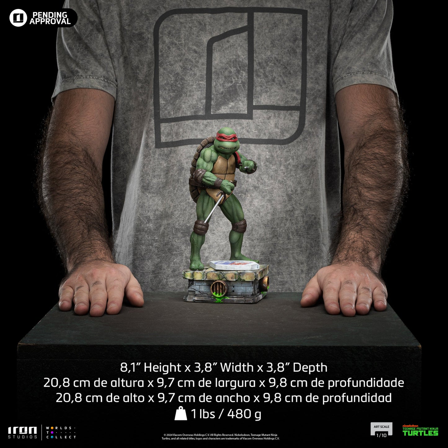 Statue Raphael - TMNT Movie - Art Scale 1/10 - Teenage Mutant Ninja Turtles