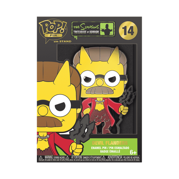 Funko Pop! Pin Flanders en Diable – The Simpsons