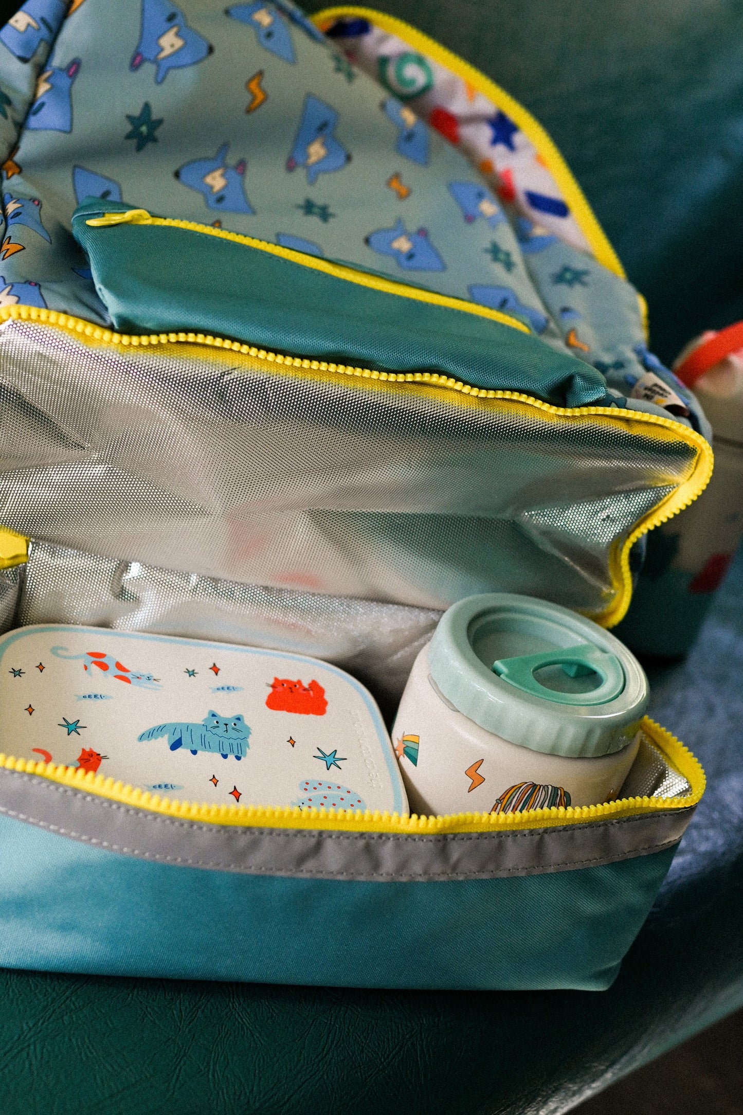 A4 Kinderrucksack Funky Dogs