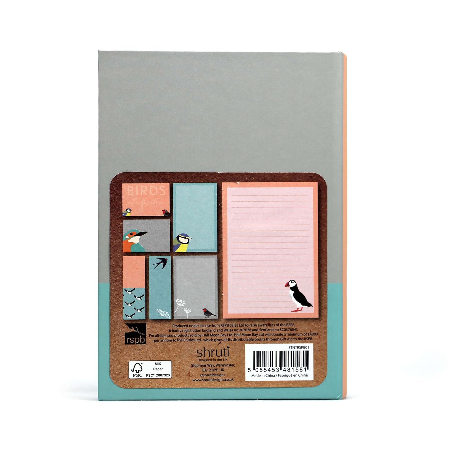 RSPB Birds A6 Sticky Notes