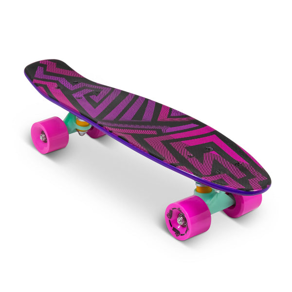 Skateboard en Plastique Graphique Miroir – 22 pouces