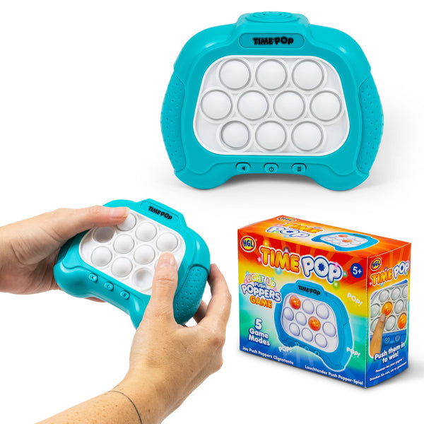Jeu de poppers lumineux Time Pop Bleu
