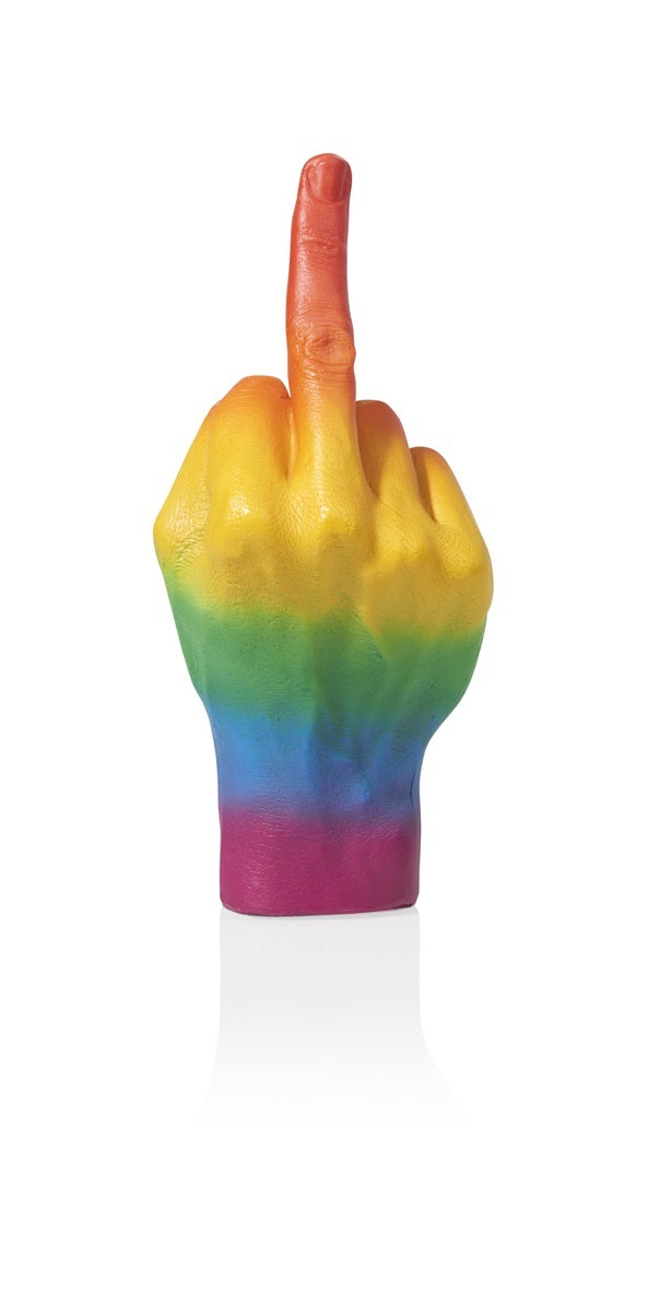 Handfuck-sculptuur - Regenboog