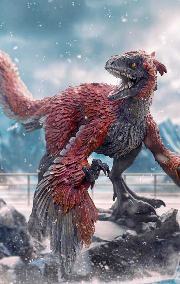 Statue Pyroraptor - Jurassic World: Dominion - Art Scale 1/10