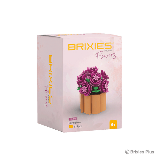 BRIXIES Plus Mini Blume "Spring Time"