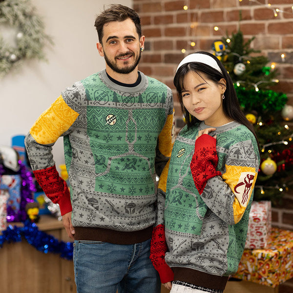 Pull de Noël Boba Fett